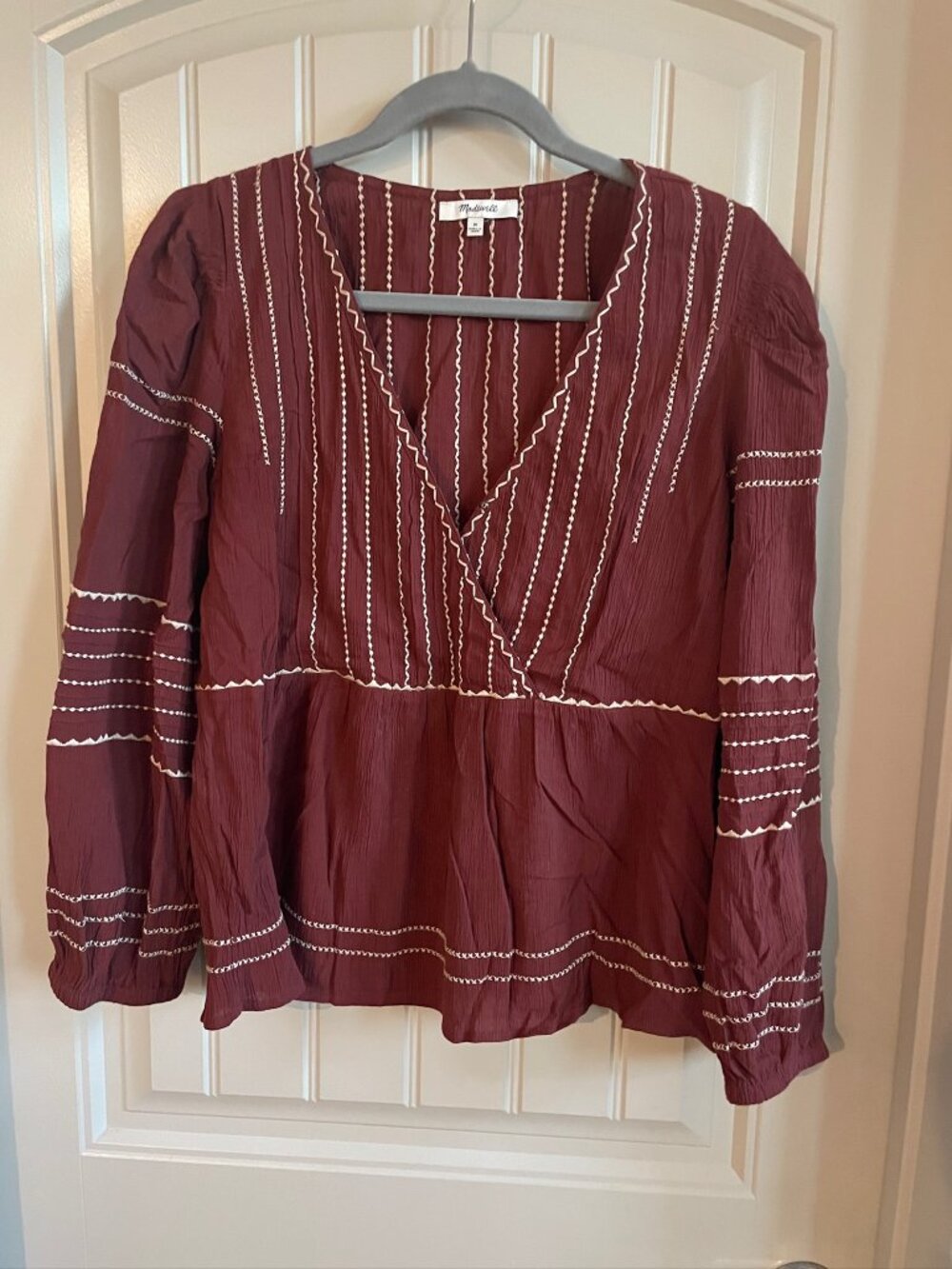 Madewell Blouse Size Mediu,